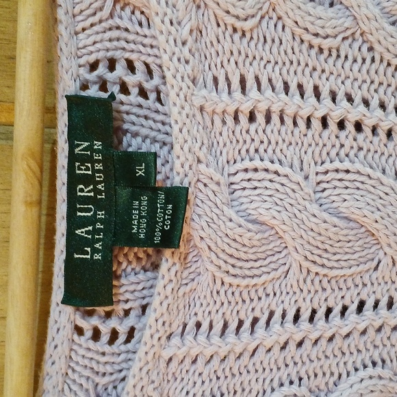 Lauren Ralph Lauren Cableknit Sweater- XL - Picture 3 of 4